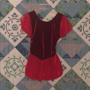 Girls figure skating dress